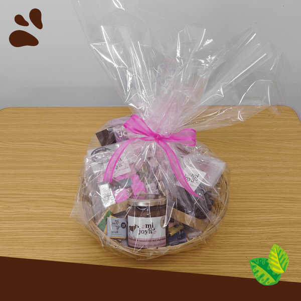Geschenkmand met Mi Joya's specialiteiten